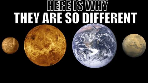 Here Is Why Mercury Venus Earth And Mars Have Different Composition