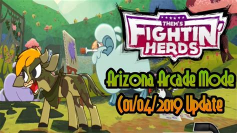 Thems Fightin Herds Arizona Arcade Mode 01042019 Update Youtube