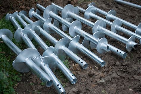 screw pile foundation suppliers and contractors helical piles installation services in the uk