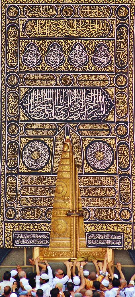 Mecca kaaba pictures hd download free images on unsplash. Kaaba Door Wallpapers - Wallpaper Cave