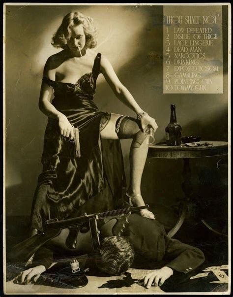 A 1934 Staged Photo By Photographer A L Whitey Schafer Mocking The Hays Movie Censorship