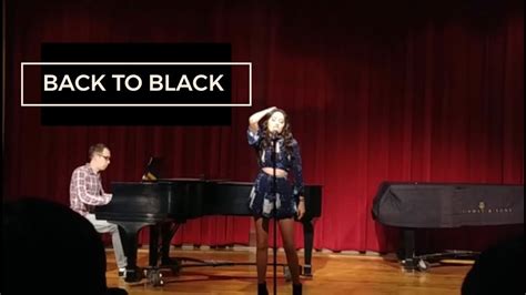 Back To Black Amy Winehouse Covered By Camie Liz Youtube
