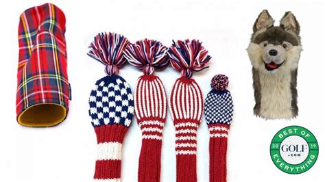 best golf headcovers make a statement with these fun stylish headcovers
