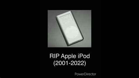 Rip Apple Ipod 2001 2022 Shorts Youtube