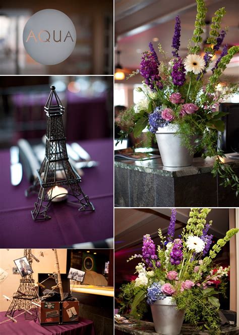 4.5 out of 5 stars. Rustic wedding flower centerpieces, Paris-themed wedding decor