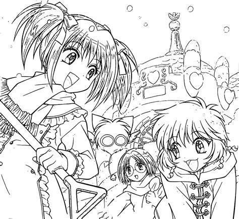Tokyo Mew Mew For Kids Coloring Page Download Print Or Color Online