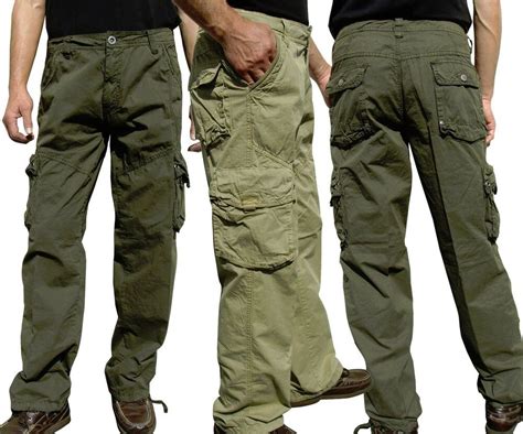 Also set sale alerts and shop exclusive offers only on shopstyle. BNWT: MEN'S CASUAL MILITARY ARMY CARGO PANTS CAMO & SOLID ...