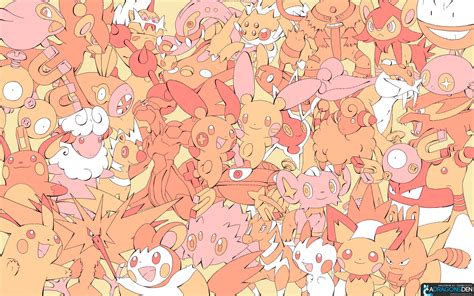 Pokémon Wallpaper Every Electric Pokemon Minitokyo