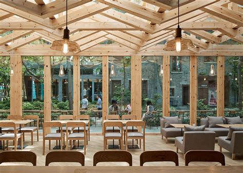 The lattice ceiling light is an elegant pendant light designed by neri & hu. Kooo Architects adds wooden lattice ceiling to cafe in ...