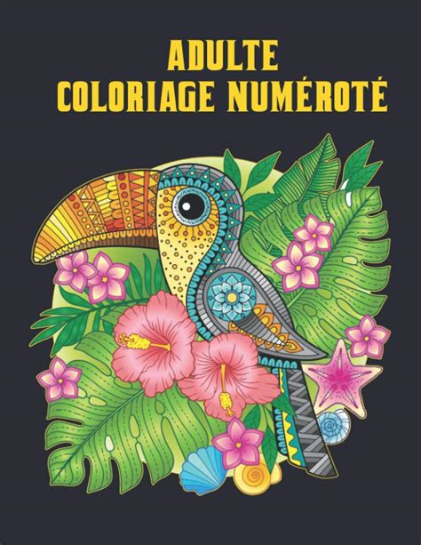 Buy Adulte Coloriage Numéroté Livre Coloriage Avec 60 Dessins De