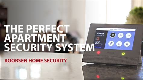 Koorsen Home Security The Perfect Apartment Security System Youtube
