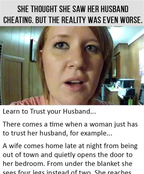 She Thought She Saw Her Husband Cheating But The Reality Was Even