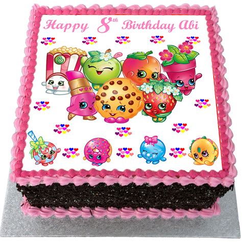 Shopkins Birthday Cake Flecks Cakes