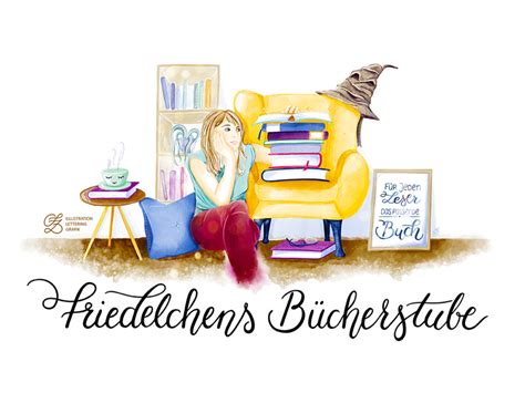 Bannerillustration Friedelchens Bücherstube By Sandra Zabel On Dribbble
