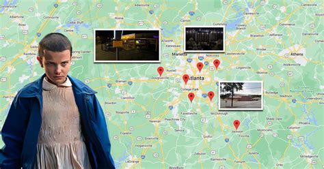 Stranger Things Filming Locations And Map