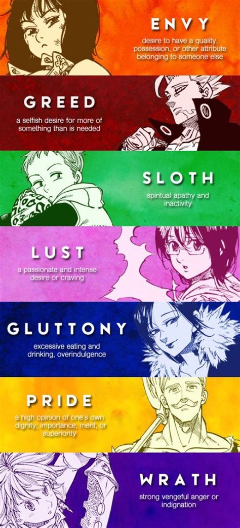 pin by xxmiaxx on the seven deadly sins seven deadly sins anime seven deadly sins 7 deadly sins
