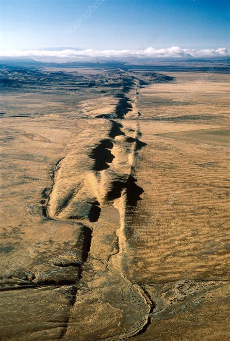 San Andreas Fault Stock Image C0279818 Science Photo Library