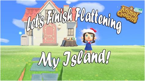 🔴acnh Live Lets Finish Flattening My Island Animal Crossing New