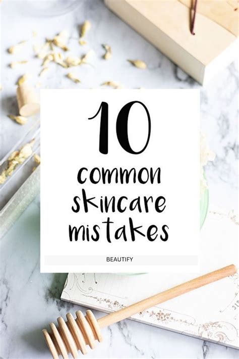 10 Skin Care Mistakes You Need To Avoid Anti Aging Skin Care Diy