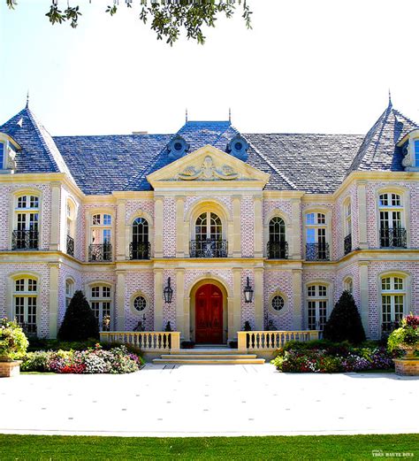French Chateau Style Exterior French Chateau Style My Dream Home