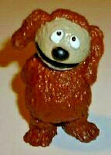 Vintage Muppets Rowlf Dog Pvc Figure 2 1977 Ha Ebay