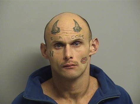 Mans Fk Cops Face Tattoo Makes Him Easily Identified Robbery