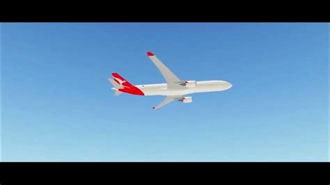 Qantas Flight 49 Crash Animation Youtube