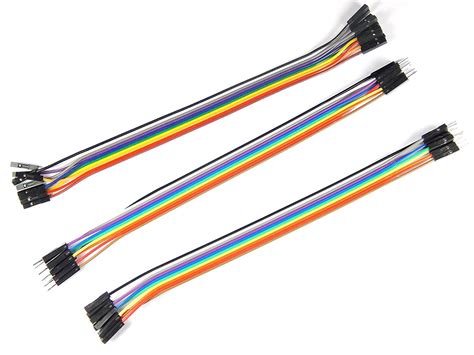 aptechdeals jumper wires male to male male to female female to female breadboard jumper wires