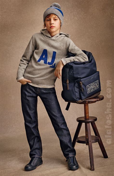 Armani Fw1415 Boys Collection