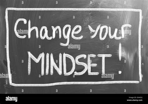 Change Your Mindset Concept Stock Photo Alamy