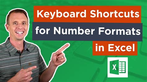 Quick Keyboard Shortcuts For Number Formatting In Excel Windows