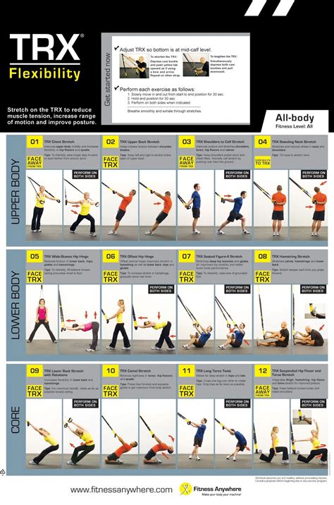 Trx Total Body Flexibility Exercise Trx Pinterest Flexibility