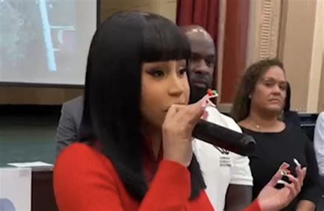 Cardi B Speak To Students And Donated 100K To Her Former Middle School
