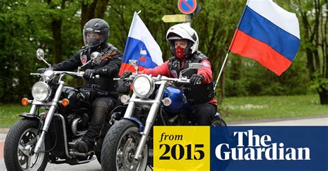 Russia S Pro Putin Biker Gang To Recreate Ww2 In Epic Crimean Stunt Show Russia The Guardian