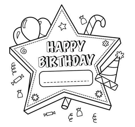11 free printable birthday balloon coloring pages in vector format, easy to print from any device and automatically fit any paper size. Happy Birthday Mom Printable Coloring Pages at ...