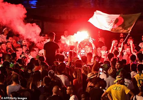 Algerian Football Fans Celebrations Descend Into Violence In France As