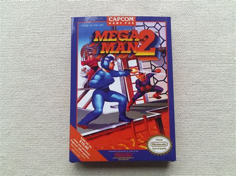 Nes Megaman 2 Mega Man 2 Mega Man Ii Replacement Box Universal Etsy