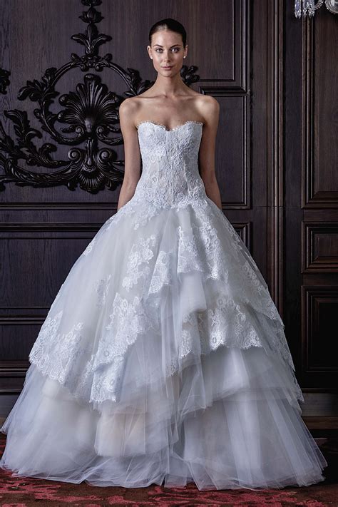 Monique Lhuillier Spring 2016 Bridal Ball Gown Wedding Dress 2016