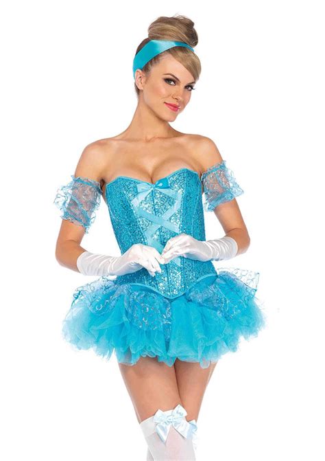 5 Piece Cinderella Costume