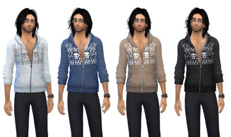 Sims 4 Ccs The Best Hoodie For Men By Julie