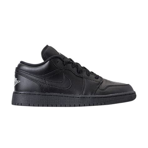 Air Jordan 1 Low Black 553560 006 Solesense