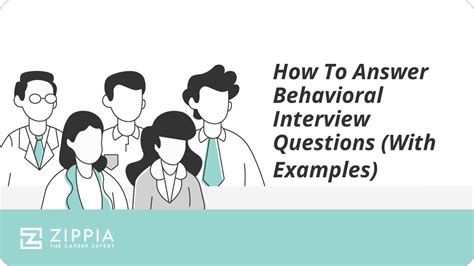 How To Answer Behavioral Interview Questions With Examples Zippia