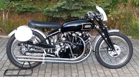 1950 Vincent Black Lightning The Racing Version Of The Black Shadow