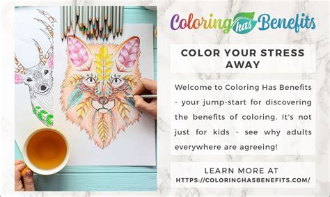 Coloring Has Benefits 4 Benefits Of Adult Coloring Books