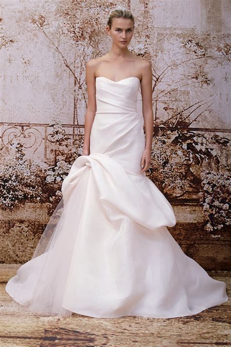 Stunning Monique Lhuillier Wedding Dress Collection Fw 2014 Bridal