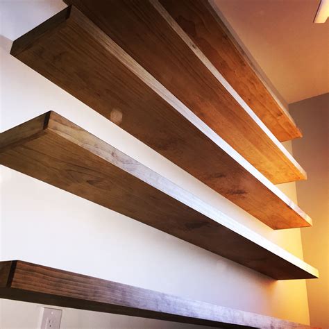 Handmade Pine Floating Shelves By Michael Xander