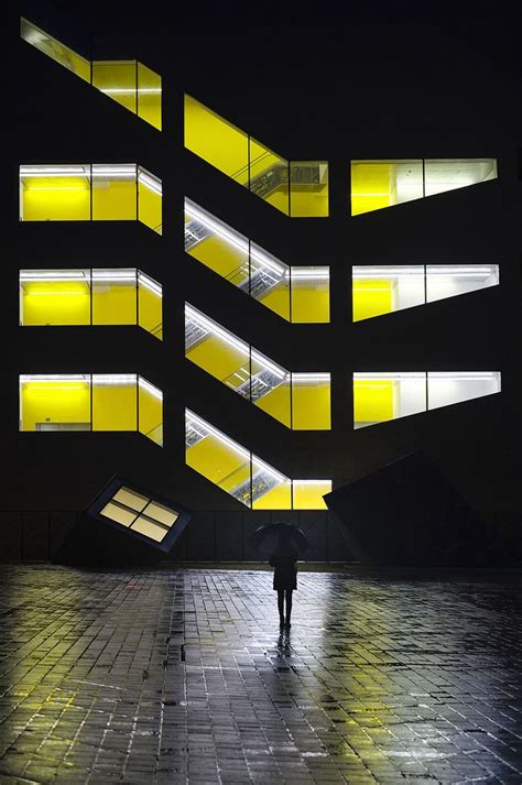 Yellow Architecture Architecture Design Modern Buildings