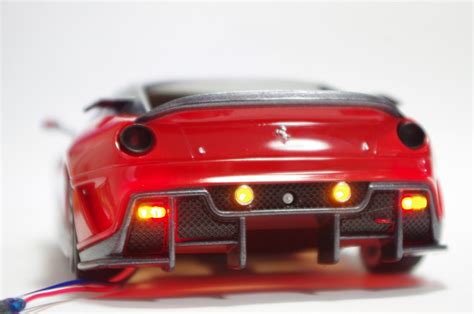 フェラーリ599xx Red005 ミニッツ電飾職人