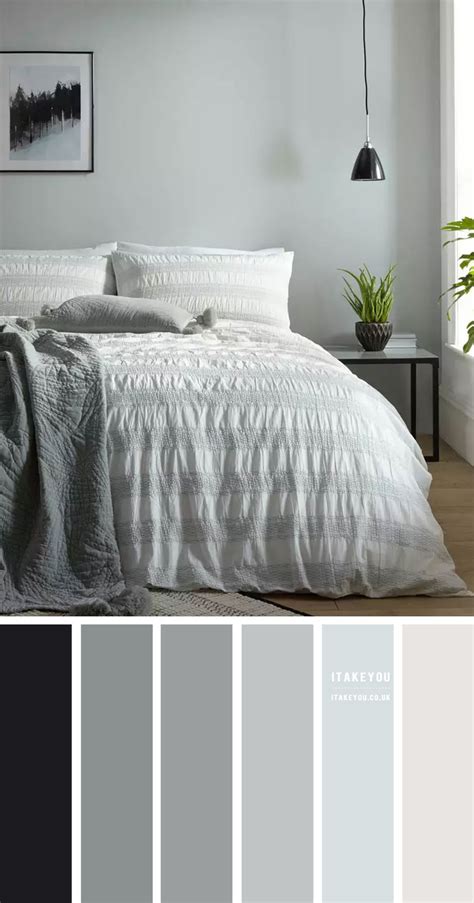 Light Gray Bedroom Color Scheme