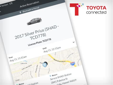 Toyota And Servco Launch Car Sharing Application Testing In Hawaii